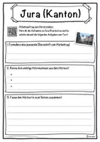 Vorschau - Unterrichtsreihen - Jura (Kanton) Lückentext mit Wortspeicher Hörverstehen und Suchsel - Seite 3