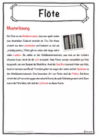 Vorschau - Unterrichtsreihen - Flöte Lückentext mit Wortspeicher Hörverstehen und Suchsel - Seite 2