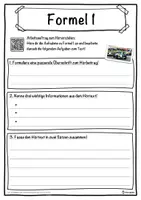 Vorschau - Unterrichtsreihen - Formel 1 Lückentext mit Wortspeicher Hörverstehen und Suchsel - Seite 3