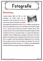 Vorschau - Unterrichtsreihen - Fotografie Lückentext mit Wortspeicher Hörverstehen und Suchsel - Seite 2