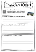 Vorschau - Unterrichtsreihen - Frankfurt (Oder) Lückentext mit Wortspeicher Hörverstehen und Suchsel - Seite 3