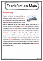 Vorschau - Unterrichtsreihen - Frankfurt am Main Lückentext mit Wortspeicher Hörverstehen und Suchsel - Seite 2