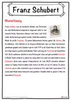 Vorschau - Unterrichtsreihen - Franz Schubert Lückentext mit Wortspeicher Hörverstehen und Suchsel - Seite 2