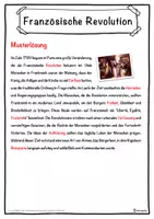 Vorschau - Unterrichtsreihen - Französische Revolution Lückentext mit Wortspeicher Hörverstehen und Suchsel - Seite 2