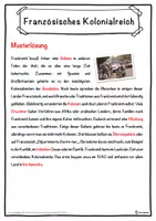 Vorschau - Unterrichtsreihen - Französisches Kolonialreich Lückentext mit Wortspeicher Hörverstehen und Suchsel - Seite 2