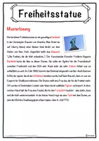 Vorschau - Unterrichtsreihen - Freiheitsstatue Lückentext mit Wortspeicher Hörverstehen und Suchsel - Seite 2