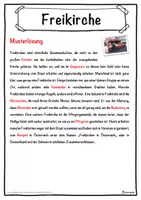 Vorschau - Unterrichtsreihen - Freikirche Lückentext mit Wortspeicher Hörverstehen und Suchsel - Seite 2
