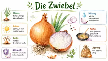 Vorschau - Arbeitsblätter - Arbeitsblätter zum Thema "Zwiebel" + Lösung & MP3 + Infografik - Seite 3