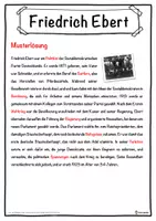 Vorschau - Unterrichtsreihen - Friedrich Ebert Lückentext mit Wortspeicher Hörverstehen und Suchsel - Seite 2
