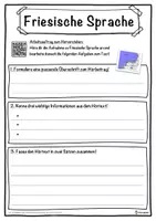 Vorschau - Unterrichtsreihen - Friesische Sprache Lückentext mit Wortspeicher Hörverstehen und Suchsel - Seite 3