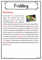 Vorschau - Unterrichtsreihen - Frühling Lückentext mit Wortspeicher Hörverstehen und Suchsel - Seite 2