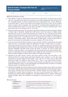 Vorschau - Stundenentwürfe - Public Transport - Leseverstehen (Reading Comprehension) inkl. Lösungen - Deckblatt