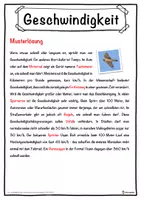 Vorschau - Unterrichtsreihen - Geschwindigkeit Lückentext mit Wortspeicher Hörverstehen und Suchsel - Seite 2