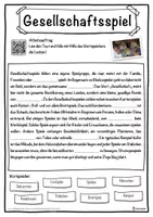 Vorschau - Unterrichtsreihen - Gesellschaftsspiel Lückentext mit Wortspeicher Hörverstehen und Suchsel - Seite 1
