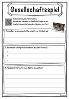 Vorschau - Unterrichtsreihen - Gesellschaftsspiel Lückentext mit Wortspeicher Hörverstehen und Suchsel - Seite 3