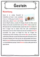 Vorschau - Unterrichtsreihen - Gestein Lückentext mit Wortspeicher Hörverstehen und Suchsel - Seite 2