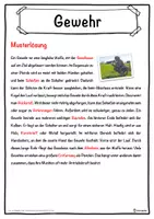Vorschau - Unterrichtsreihen - Gewehr Lückentext mit Wortspeicher Hörverstehen und Suchsel - Seite 2