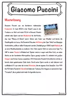 Vorschau - Unterrichtsreihen - Giacomo Puccini Lückentext mit Wortspeicher Hörverstehen und Suchsel - Seite 2