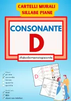 anteprima - Esercizi - LE SILLABE DA DE DI DO DU – CARTELLI MURALI - Pagina di copertina