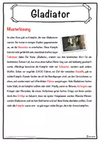 Vorschau - Unterrichtsreihen - Gladiator Lückentext mit Wortspeicher Hörverstehen und Suchsel - Seite 2