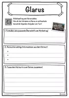 Vorschau - Unterrichtsreihen - Glarus Lückentext mit Wortspeicher Hörverstehen und Suchsel - Seite 3