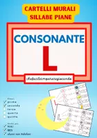 anteprima - Esercizi - LE SILLABE LA LE LI LO LU – CARTELLI MURALI - Pagina di copertina