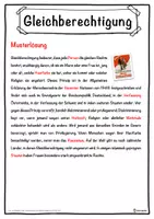 Vorschau - Unterrichtsreihen - Gleichberechtigung Lückentext mit Wortspeicher Hörverstehen und Suchsel - Seite 2