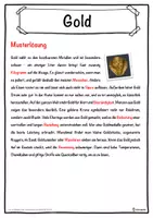 Vorschau - Unterrichtsreihen - Gold Lückentext mit Wortspeicher Hörverstehen und Suchsel - Seite 2