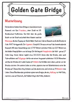 Vorschau - Unterrichtsreihen - Golden Gate Bridge Lückentext mit Wortspeicher Hörverstehen und Suchsel - Seite 2