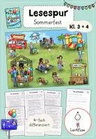 Vorschau - Arbeitsblätter - Lesespur - Deckblatt