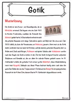 Vorschau - Unterrichtsreihen - Gotik Lückentext mit Wortspeicher Hörverstehen und Suchsel - Seite 2