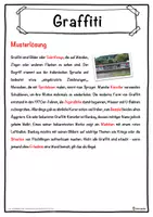 Vorschau - Unterrichtsreihen - Graffiti Lückentext mit Wortspeicher Hörverstehen und Suchsel - Seite 2