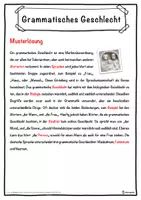 Vorschau - Unterrichtsreihen - Grammatisches Geschlecht Lückentext mit Wortspeicher Hörverstehen und Suchsel - Seite 2