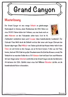 Vorschau - Unterrichtsreihen - Grand Canyon Lückentext mit Wortspeicher Hörverstehen und Suchsel - Seite 2