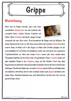 Vorschau - Unterrichtsreihen - Grippe Lückentext mit Wortspeicher Hörverstehen und Suchsel - Seite 2