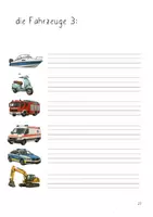 Vorschau - Arbeitsblätter - Freebie: Wörter Schreiben Fahrzeuge 1. Klasse - Seite 3