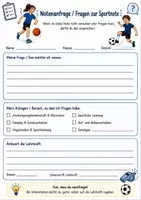 Vorschau - Stundenentwürfe - Sportunterricht: Sportnote Kriterien Selbsteinschätzung Notenanfrage Poster - Seite 3