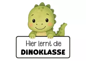 Vorschau - Poster - Dinoklasse Türplakat Klassentier Dino - Seite 2