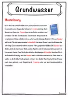 Vorschau - Unterrichtsreihen - Grundwasser Lückentext mit Wortspeicher Hörverstehen und Suchsel - Seite 2