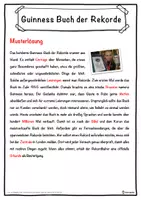 Vorschau - Unterrichtsreihen - Guinness Buch der Rekorde Lückentext mit Wortspeicher Hörverstehen und Suchsel - Seite 2