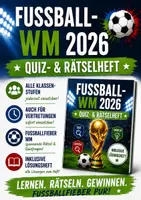 Vorschau - Arbeitsblätter - Fußball-WM 2026 – Quiz- & Rätselheft | inkl. Lösungen - Deckblatt