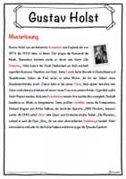 Vorschau - Unterrichtsreihen - Gustav Holst Lückentext mit Wortspeicher Hörverstehen und Suchsel - Seite 2