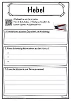 Vorschau - Unterrichtsreihen - Hebel Lückentext mit Wortspeicher Hörverstehen und Suchsel - Seite 3