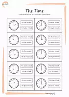 Vorschau - Arbeitsblätter - Telling the Time – Arbeitsblätter für die Grundschule - Seite 2