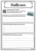 Vorschau - Unterrichtsreihen - Heilbronn Lückentext mit Wortspeicher Hörverstehen und Suchsel - Seite 3