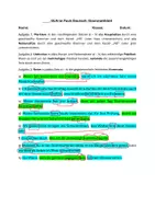 Vorschau - Arbeitsblätter - Klassenarbeit Grammatik: Kommasetzung in Haupt- und Nebensätzen - Seite 3
