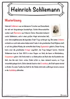 Vorschau - Unterrichtsreihen - Heinrich Schliemann Lückentext mit Wortspeicher Hörverstehen und Suchsel - Seite 2