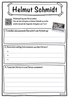 Vorschau - Unterrichtsreihen - Helmut Schmidt Lückentext mit Wortspeicher Hörverstehen und Suchsel - Seite 3