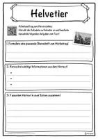 Vorschau - Unterrichtsreihen - Helvetier Lückentext mit Wortspeicher Hörverstehen und Suchsel - Seite 3