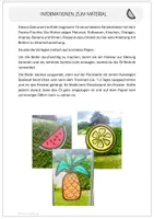 Vorschau - Mal- und Bastelvorlagen - Fensterbilder - Sommerliche Früchte - Seite 2
